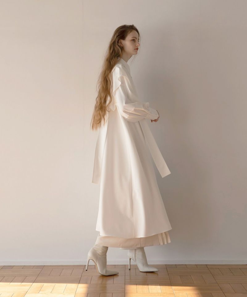 Panel Layer Shirt Dress | MIELI INVARIANT