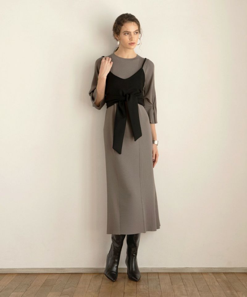 Plump Fold Lean Dress | MIELI INVARIANT