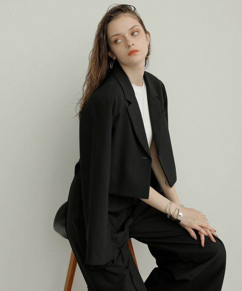 Cocktail Cropped Jacket | MIELI INVARIANT