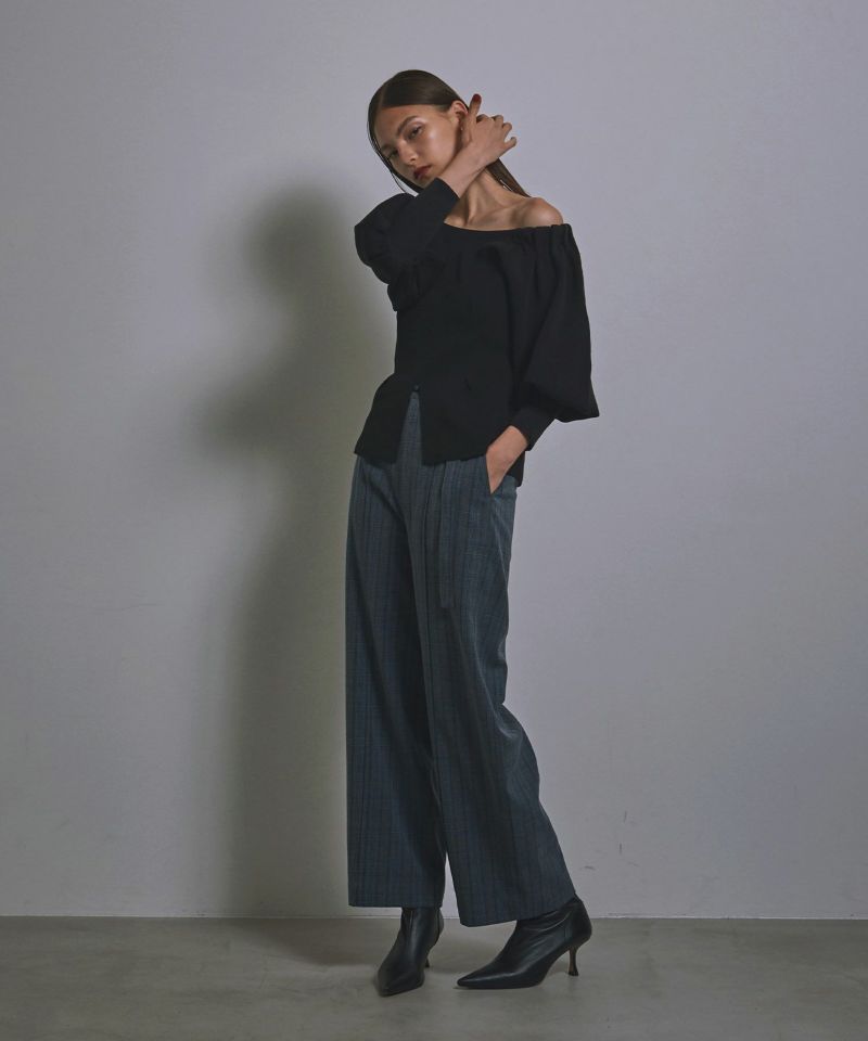 2Way Tuck Knit Tops | MIELI INVARIANT