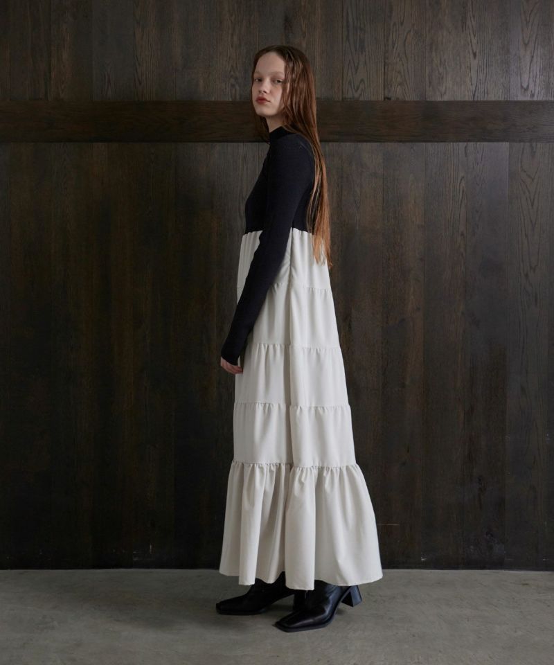 H/N Tiered Docking Dress | MIELI INVARIANT