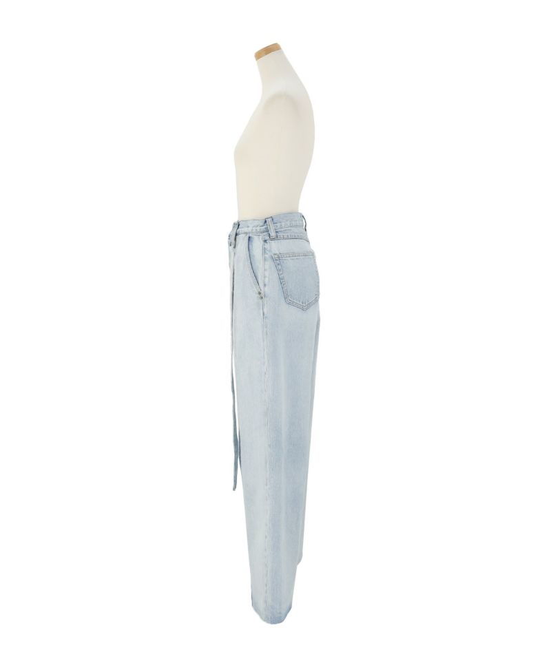 R‼️MIELI INVARIANT ICE Bleach denim ICE Bleach Denim Skirt | MIELI INVARIANT