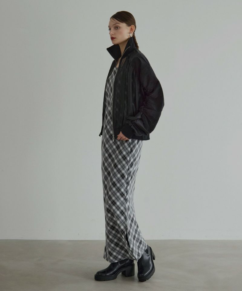 MONOKURO Check C/A Onepiece | MIELI INVARIANT