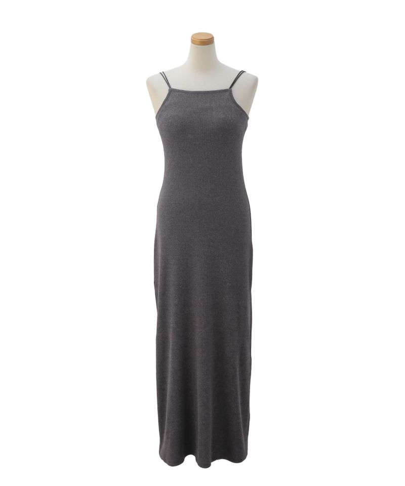 【MIELI INVARIANT】キャミワンピース 単品 Double Strap Cut C/A Onepiece | MIELI INVARIANT