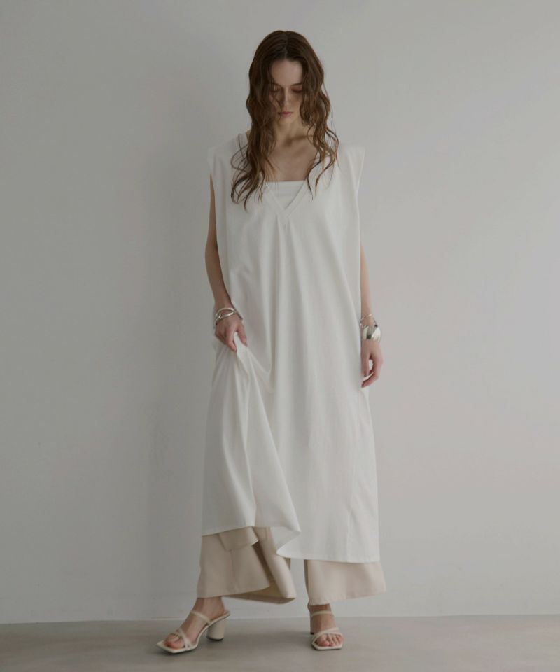 Cotton 2way Summer Onepiece | MIELI INVARIANT